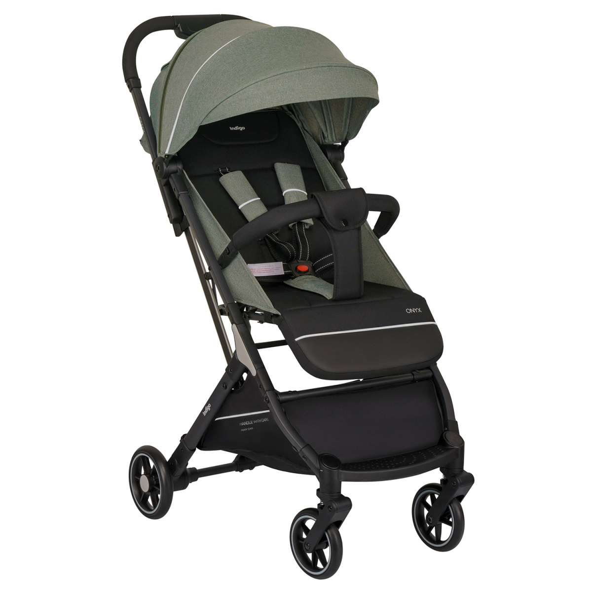 Коляска прогулочная Indigo ONYX оливковый