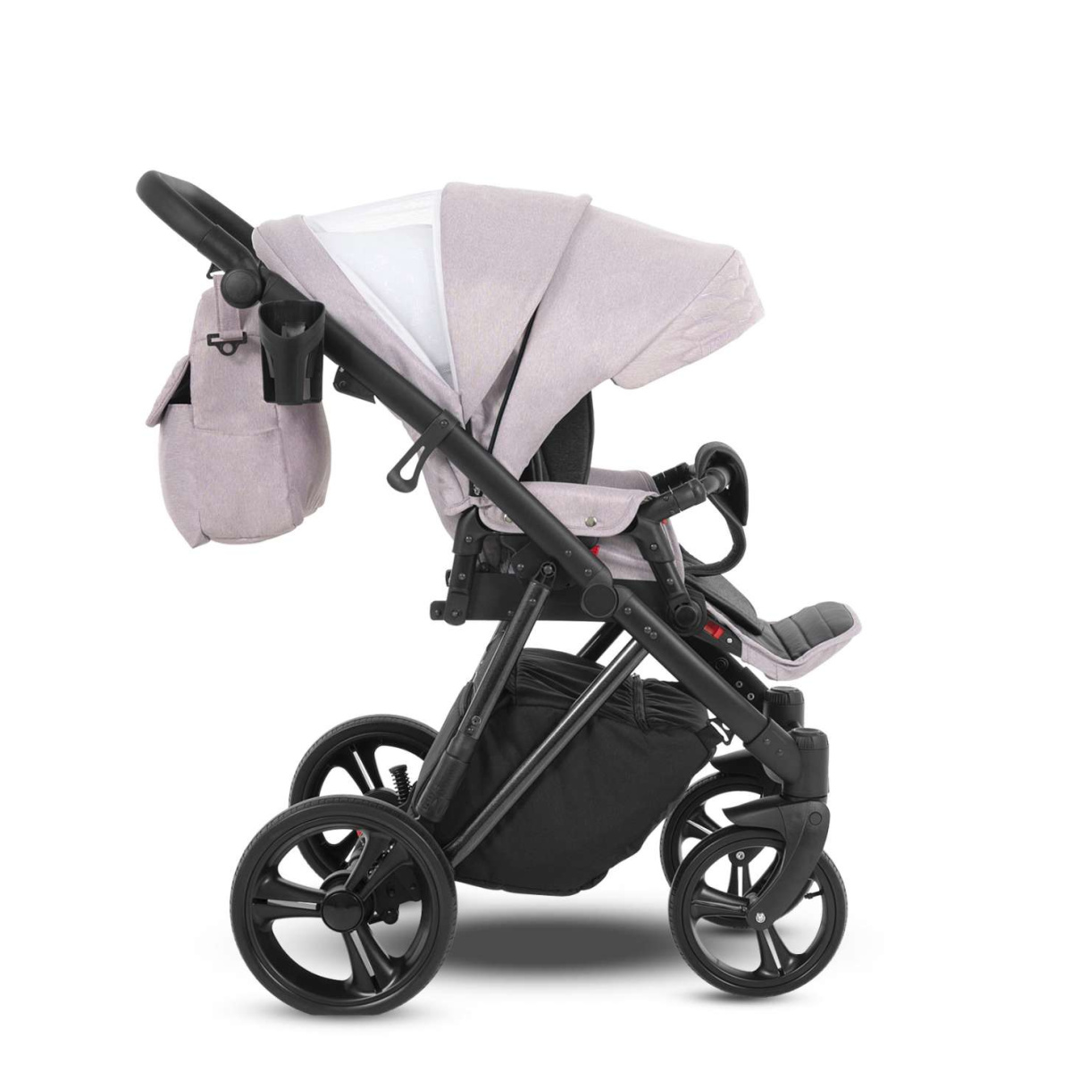 Коляска Camarelo Faro 2 в 1 пудровый меланж