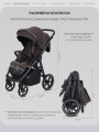 Коляска прогулочная Rant Caspia Soft Shine brown