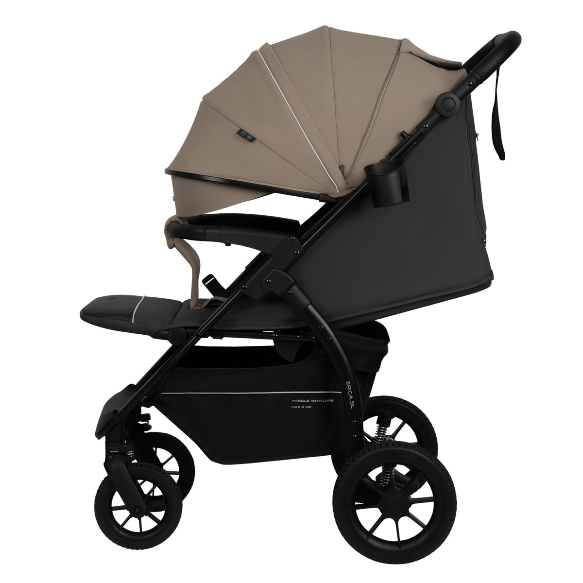 Коляска прогулочная Indigo EPICA SL, бежевый