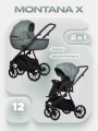 Коляска 2 в 1 Riko Basic Montana X 51 Green
