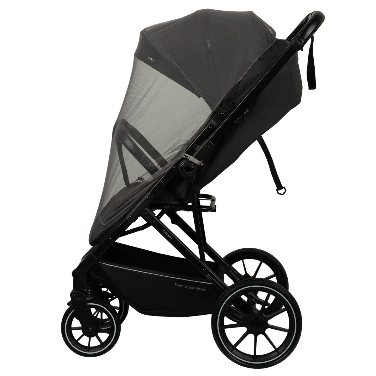 Коляска прогулочная Indigo Delta+ черный