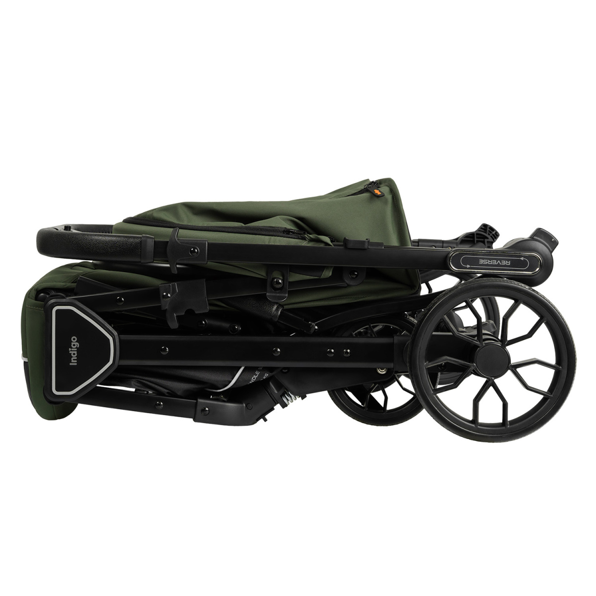 Коляска прогулочная Indigo VOLT зелёный