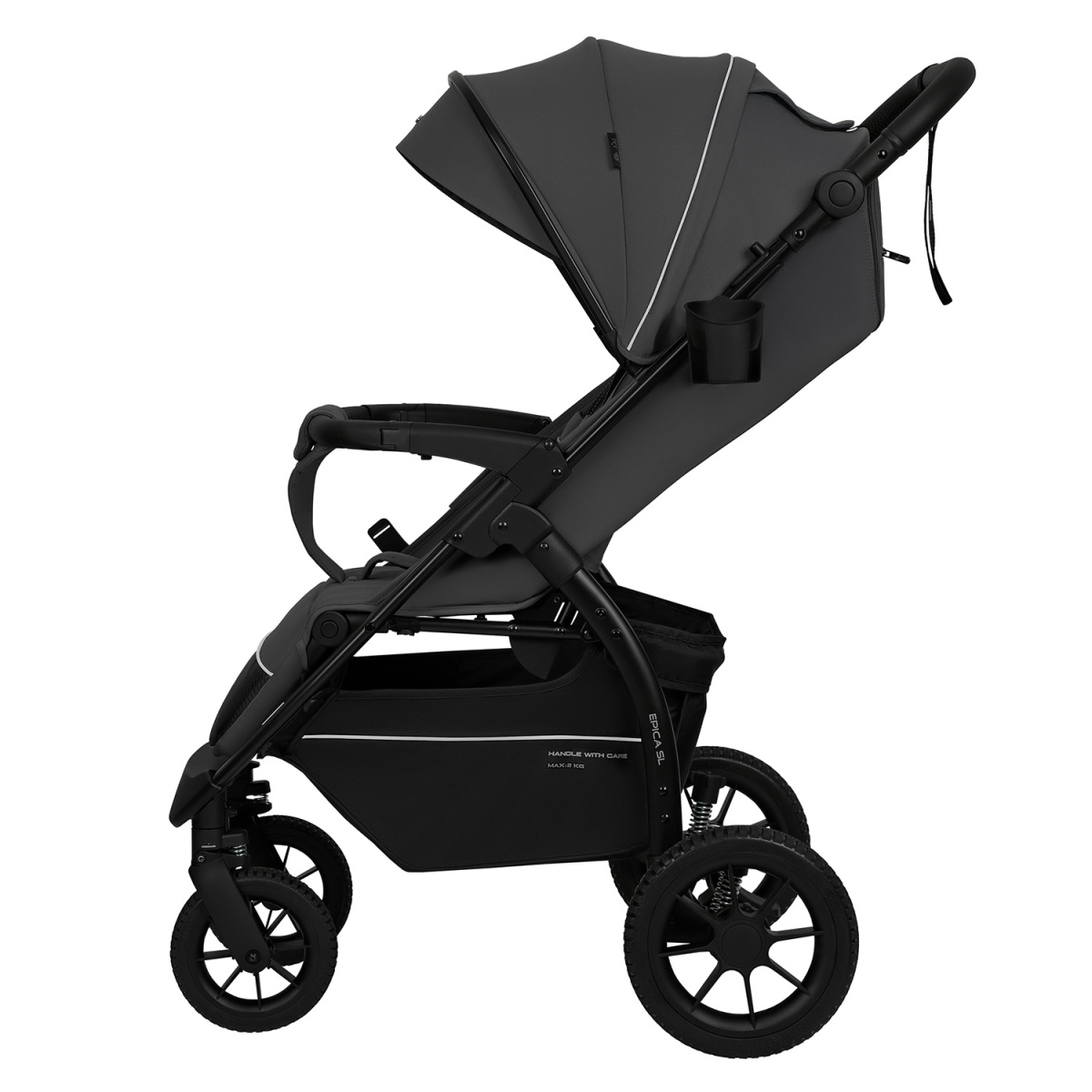 Коляска прогулочная Indigo EPICA SL, темно-серый