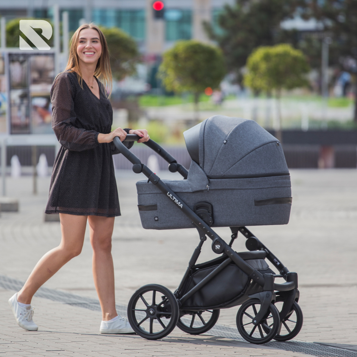 Коляска 2 в 1 Riko Ultima 05 Anthracite темно-серый