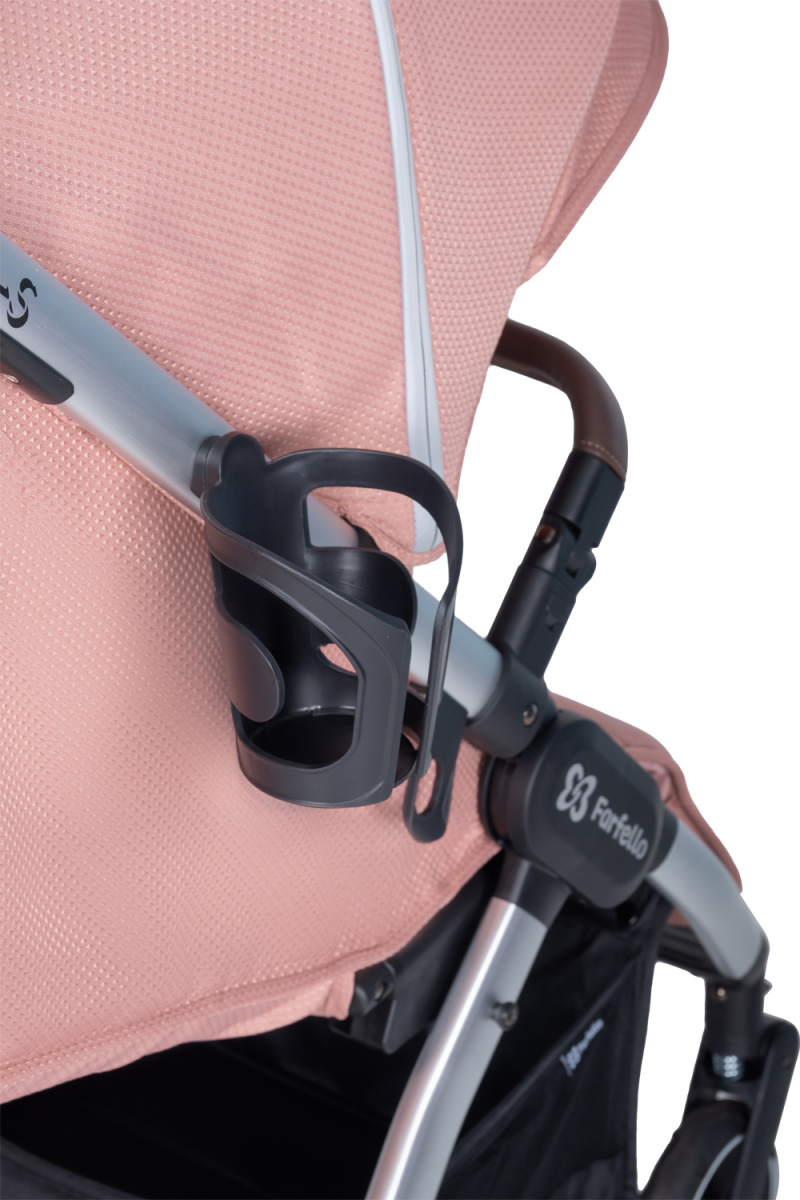 Коляска детская прогулочная Farfello Galla-S (Coral almond/Коралловый)