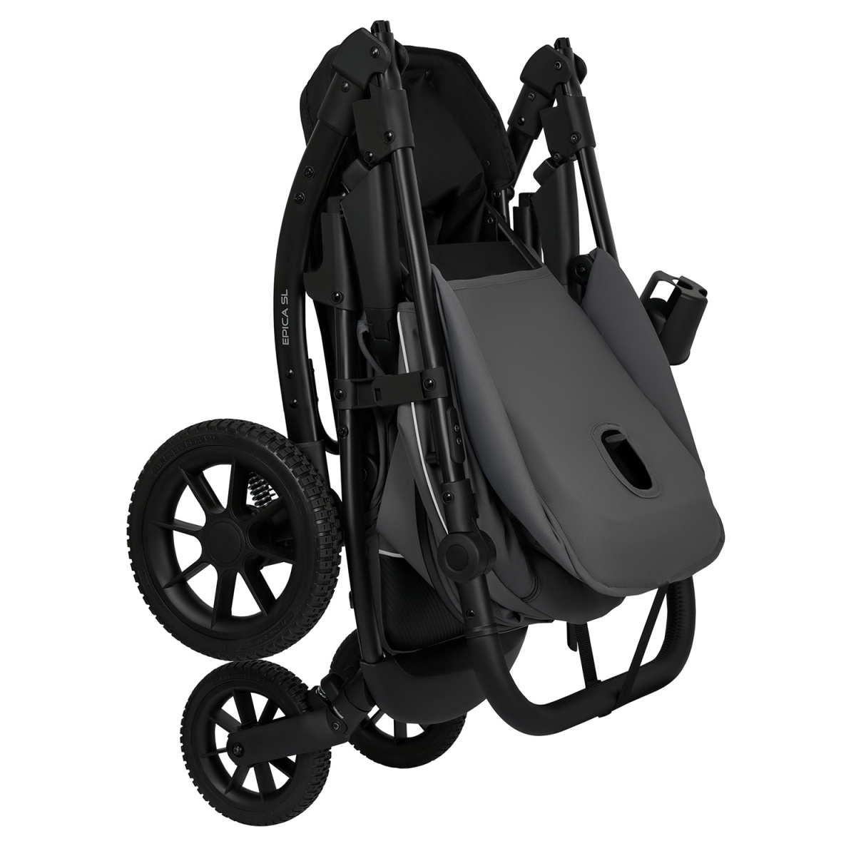 Коляска прогулочная Indigo EPICA SL, темно-серый