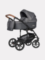 Коляска 3 в 1 Riko Basic Bella Life 06 Anthracite, графит