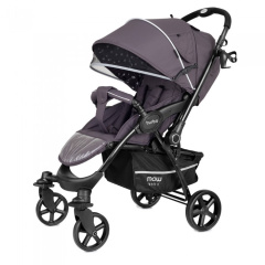 Коляска прогулочная Mowbaby Turbo RA020 Carbon. Цвет: Графит