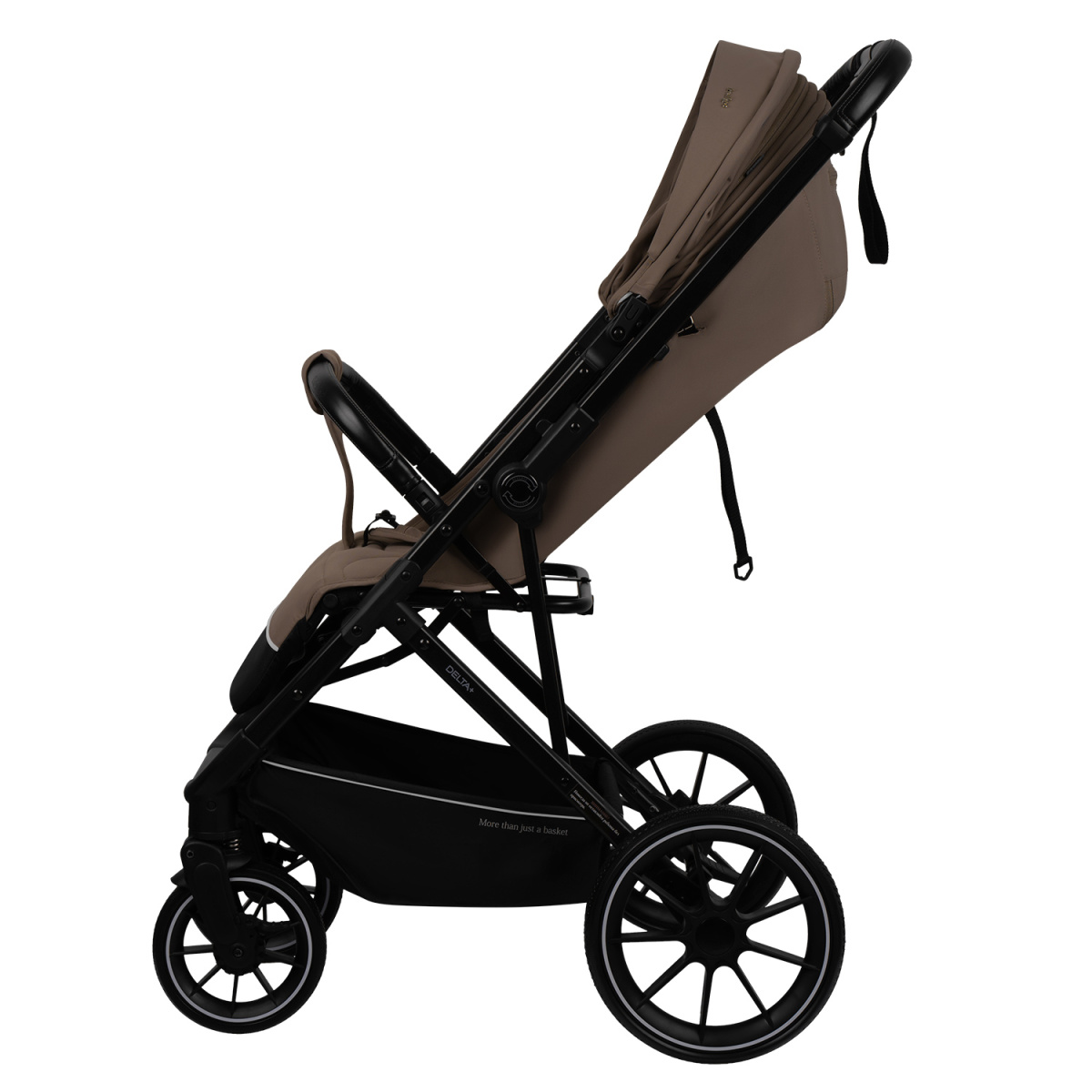 Коляска прогулочная Indigo Delta+ темно-бежевый