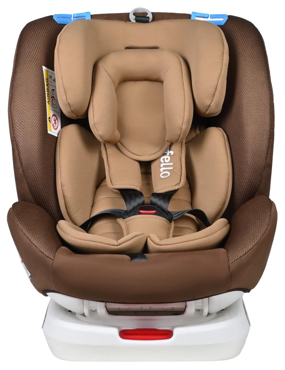 Автокресло детское Farfello ISOFIX YB102A coffee/кофейный