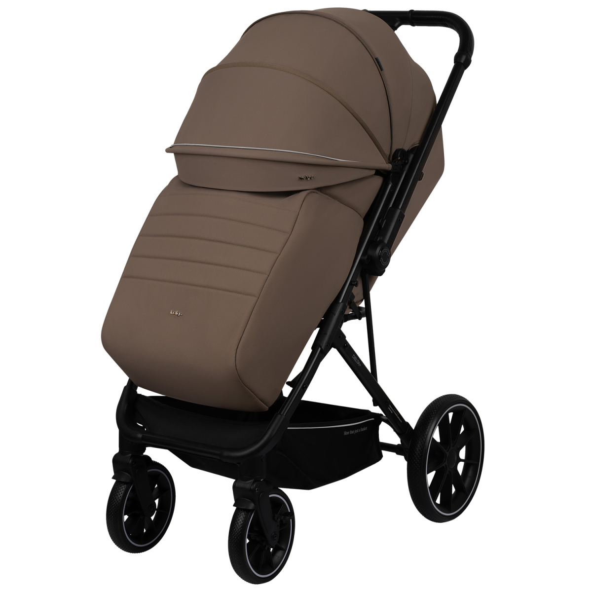 Коляска прогулочная Indigo Delta+ темно-бежевый
