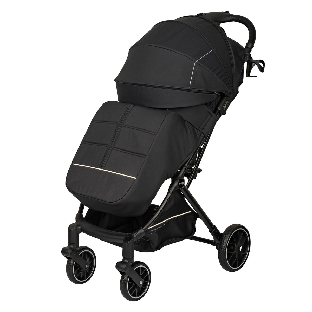 Коляска прогулочная Indigo SKIP черный