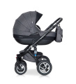 Коляска 2 в 1 Riko Bruno 01 серый