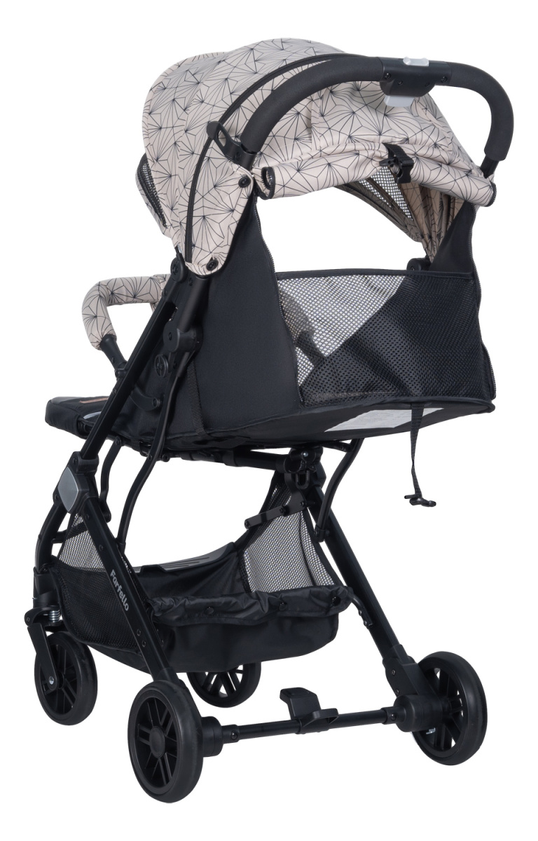 Коляска детская прогулочная Farfello Comfy Go (Tracery beige/ажурный бежевый CG-55)