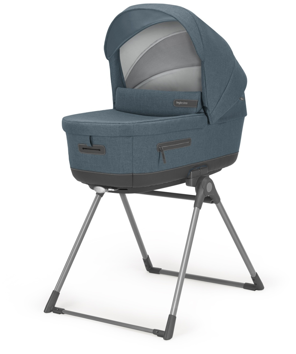 Коляска 3 в 1 Inglesina Aptica с подставкой под люльку Stand Up, Vancouver Blue