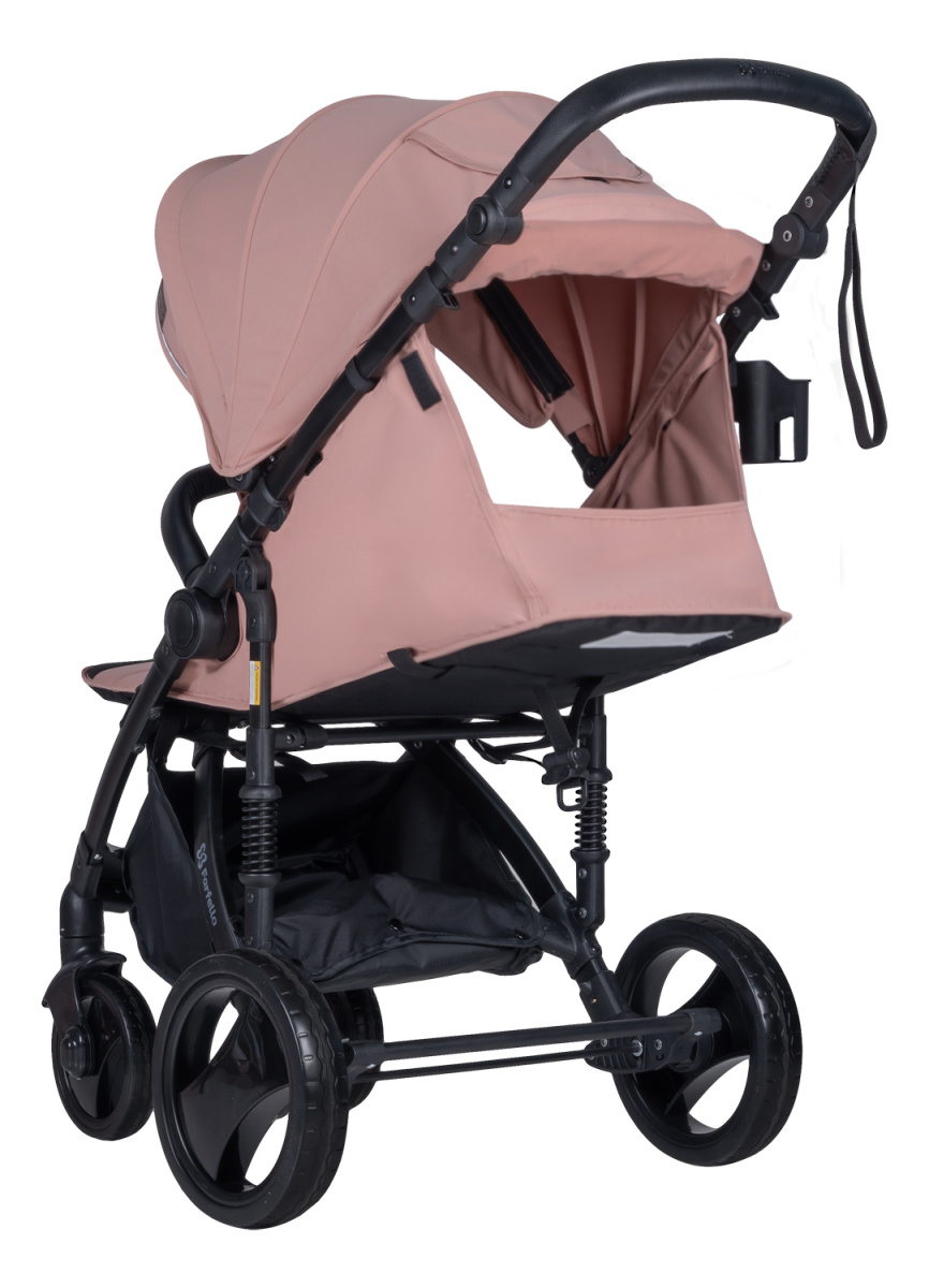 Коляска детская прогулочная Farfello Bino Angel Plus (Powdery/Пудровый)