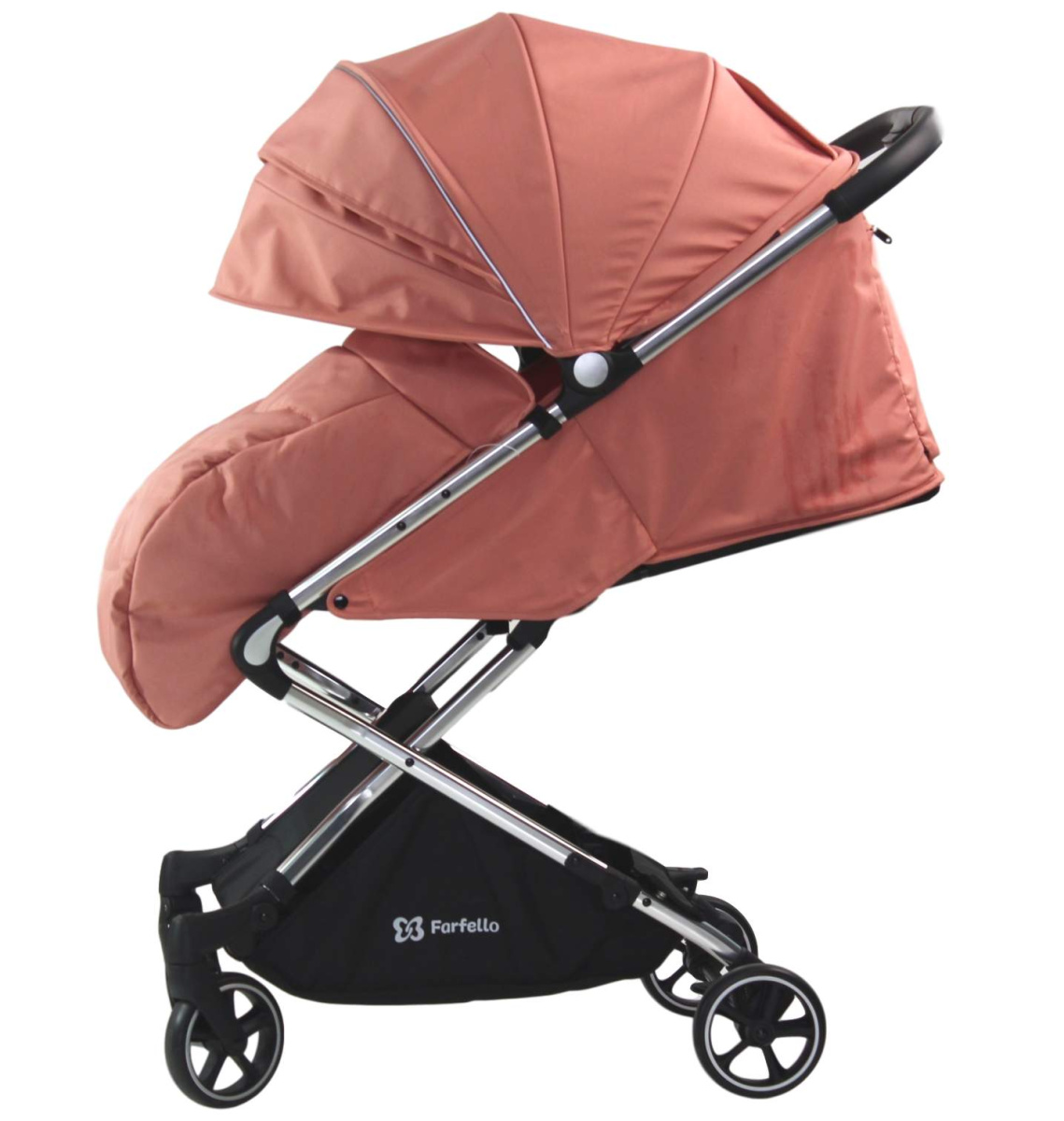 Коляска детская прогулочная Farfello Bliss  (Coral/ Коралловый)