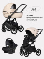 Коляска 3 в 1 Riko Basic Montana X Ecco 15 Ivory beige