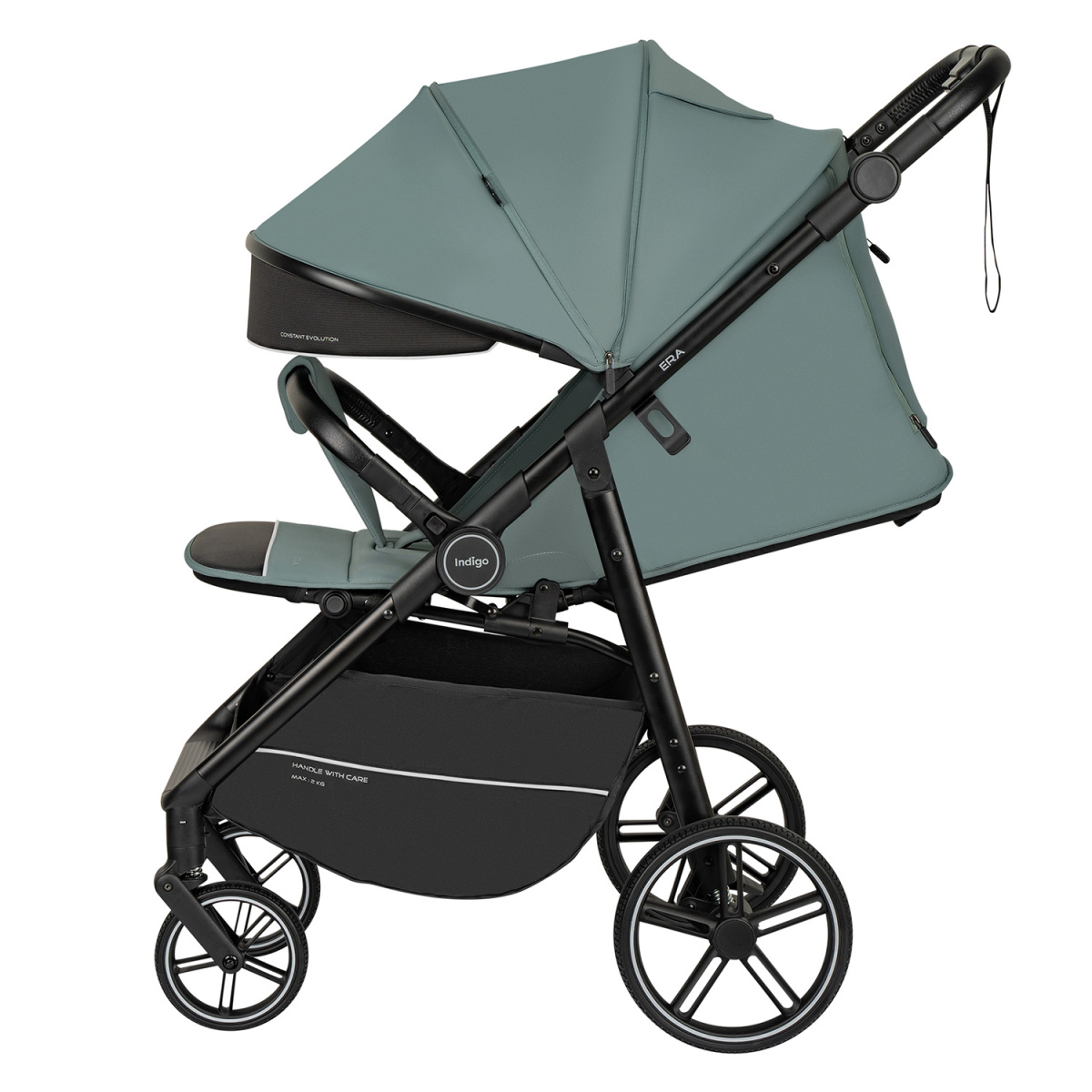 Коляска прогулочная Indigo ERA зеленый