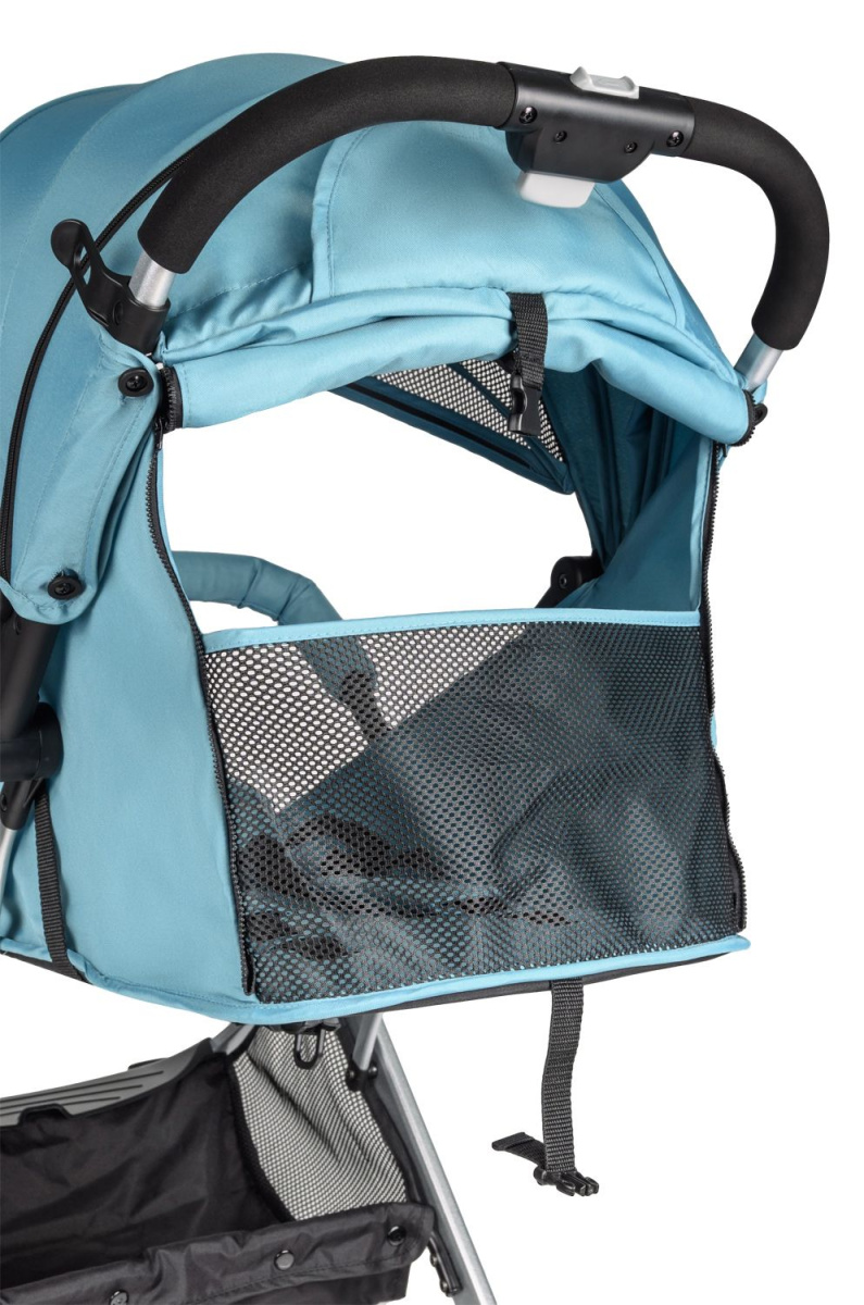 Коляска детская прогулочная Farfello Comfy Go (Smoke mint (серебро))