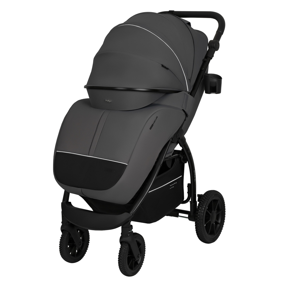 Коляска прогулочная Indigo EPICA SL, темно-серый