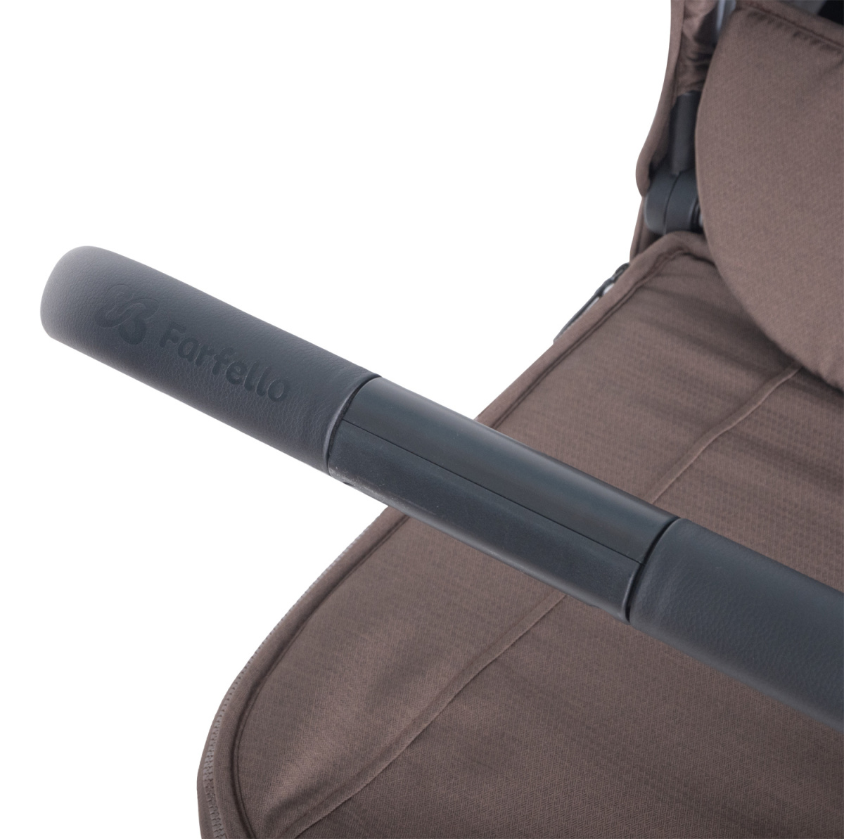 Коляска модульная 2в1 Farfello Baby shell BBS (BBS-16 Brown/Коричневый / серебро)