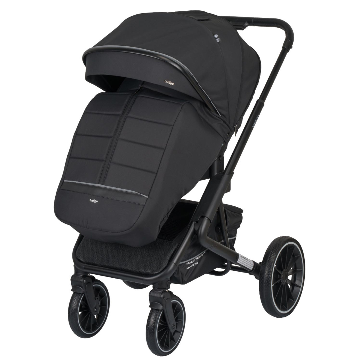 Коляска прогулочная Indigo TATUM черный