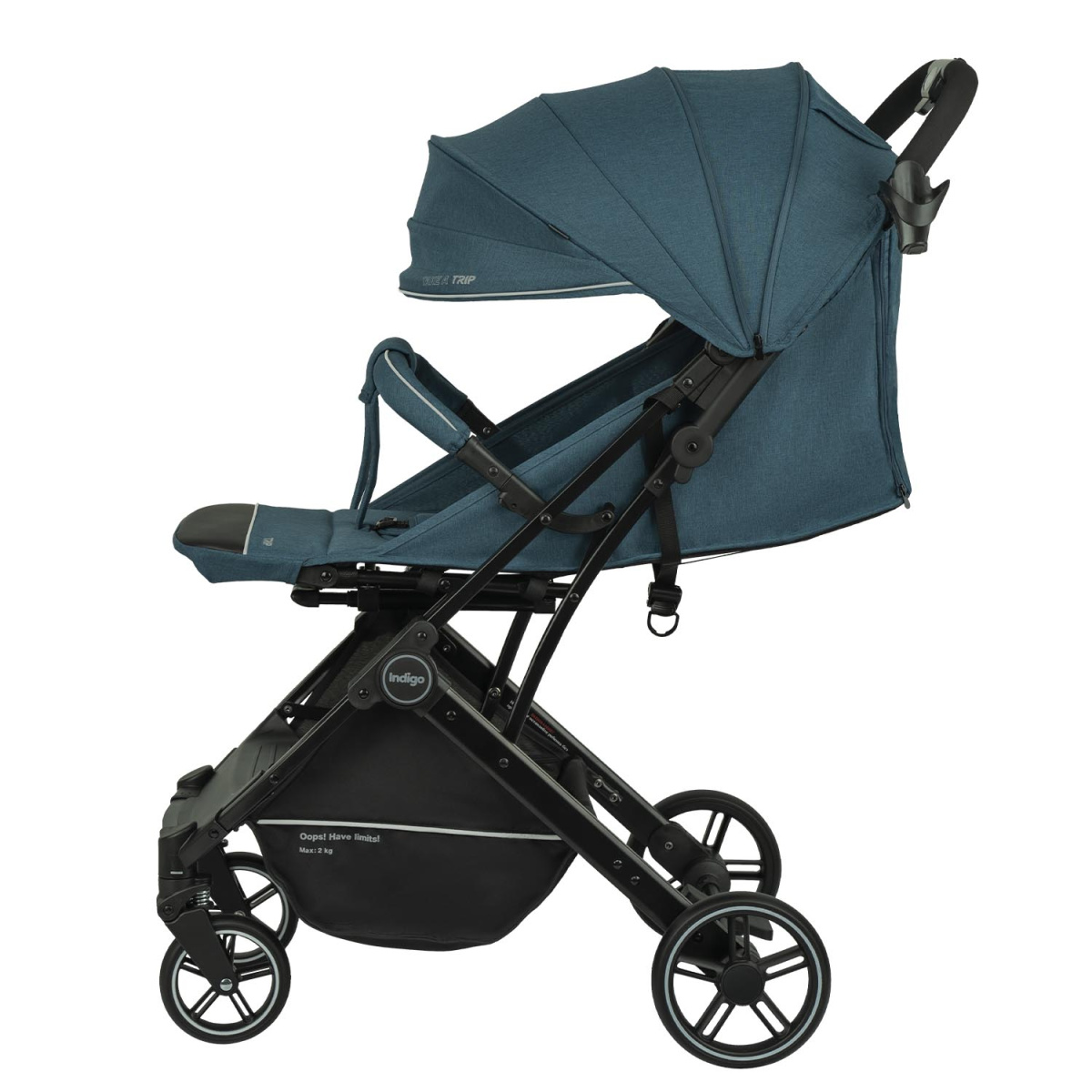 Коляска прогулочная Indigo TRIP синий