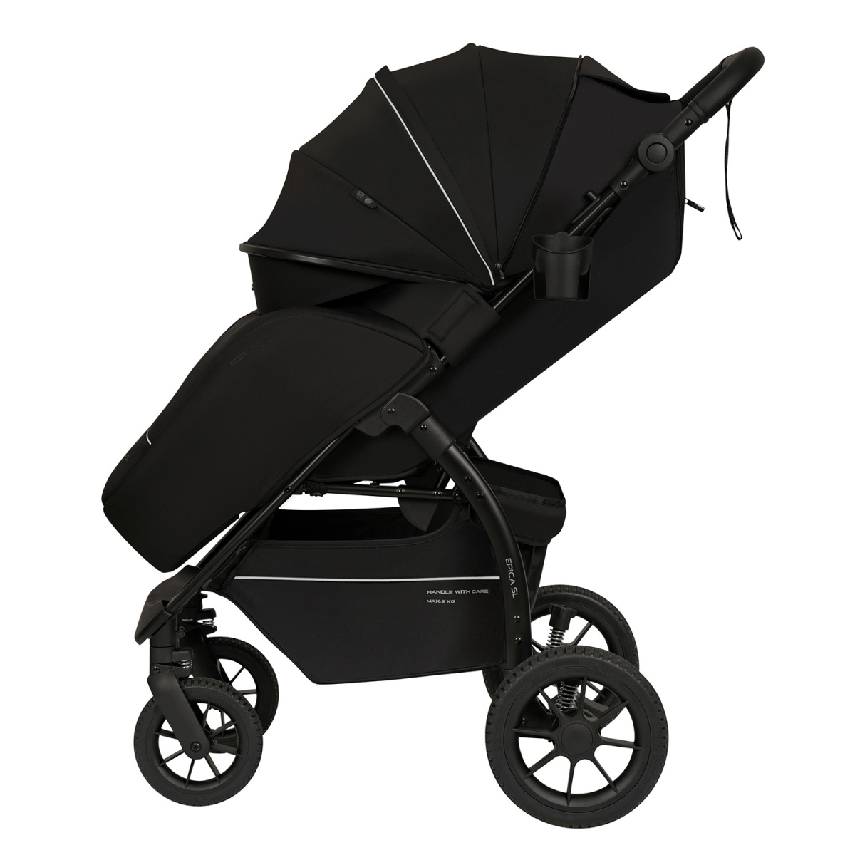 Коляска прогулочная Indigo EPICA SL, черный