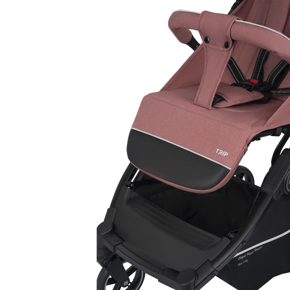 Коляска прогулочная Indigo TRIP розовый