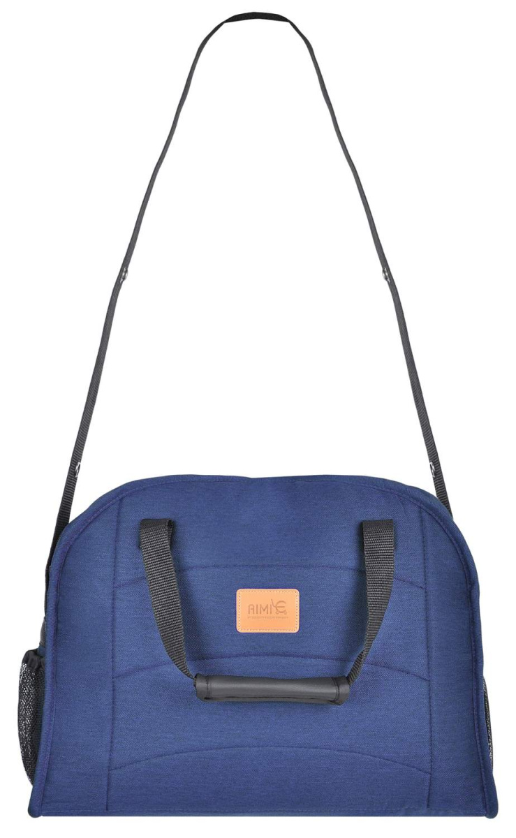 Коляска трансформер Farfello Aimile Original (New Silver) 608L (Синий)