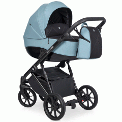 Коляска 2 в 1 Riko Brano Pro Crystal blue