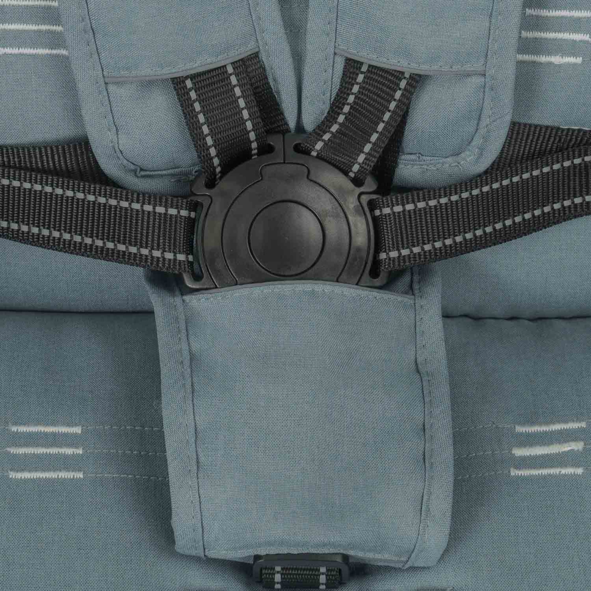 Коляска прогулочная Indigo MEGA голубой