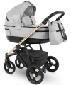 Коляска 2 в 1 Camarelo Belagio, BG-01 (Светло-серый Меланж)