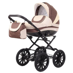Коляска 2 в 1 Rant Fabio Classic 07 бежево-коричневый