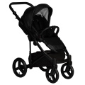 Коляска 2в1 Indigo LAMAR - La 08 (черная кожа)