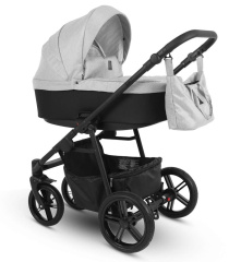 Коляска Camarelo Picco 2 в 1 светло-серый меланж