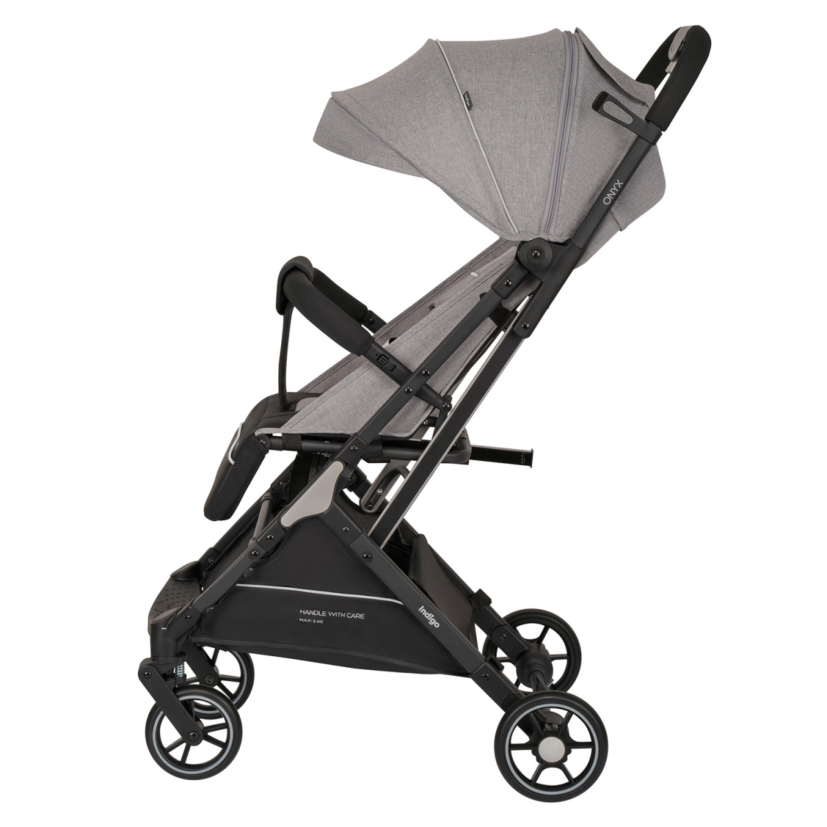 Коляска прогулочная Indigo ONYX серый