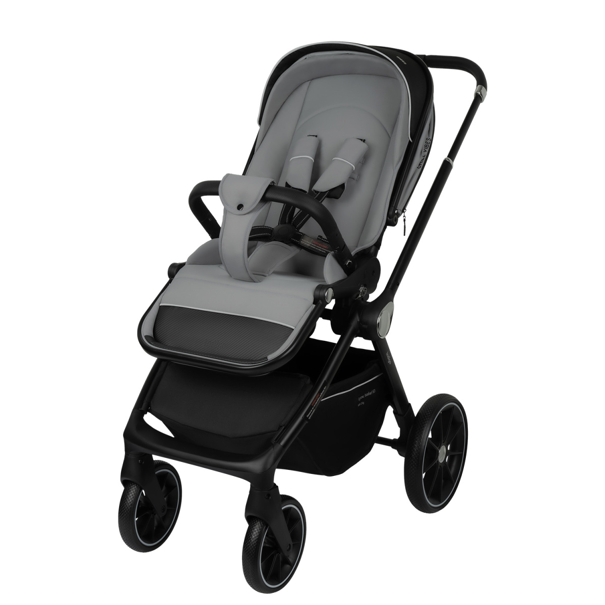 Коляска прогулочная Indigo GLOSS светло-серый