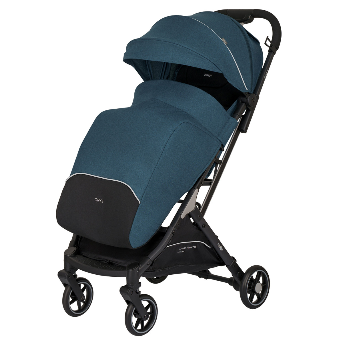 Коляска прогулочная Indigo ONYX синий