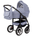 Коляска 2 в 1 Rant Fenix Prime 04 голубой джинс