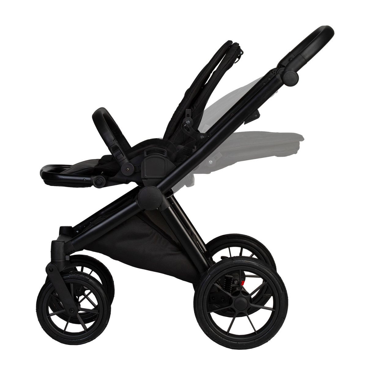 Коляска 2в1 Indigo SOLIO So 06 (черный)