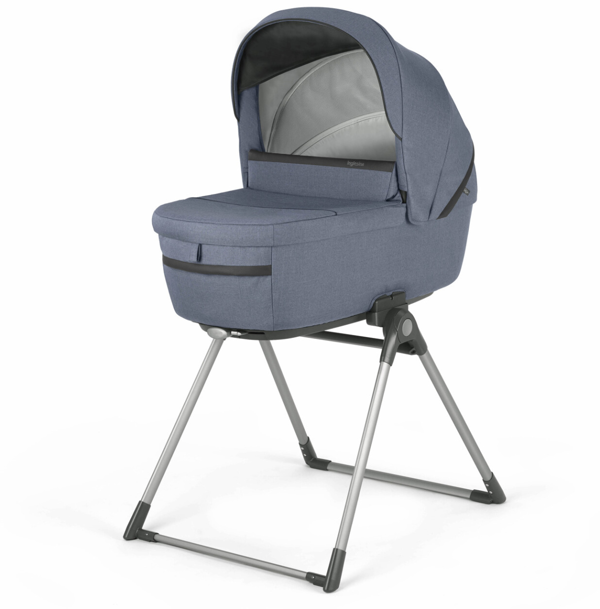 Коляска 3 в 1 Inglesina Aptica с подставкой под люльку Stand Up, Alaska Blue