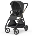 Коляска 3 в 1 Inglesina Electa с подставкой под люльку Stand Up, Upper Black