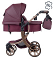 Коляска трансформер Farfello Aimile Original Autumn (Сладкая Вишня / Sweet Cherry, арт.АА-3)