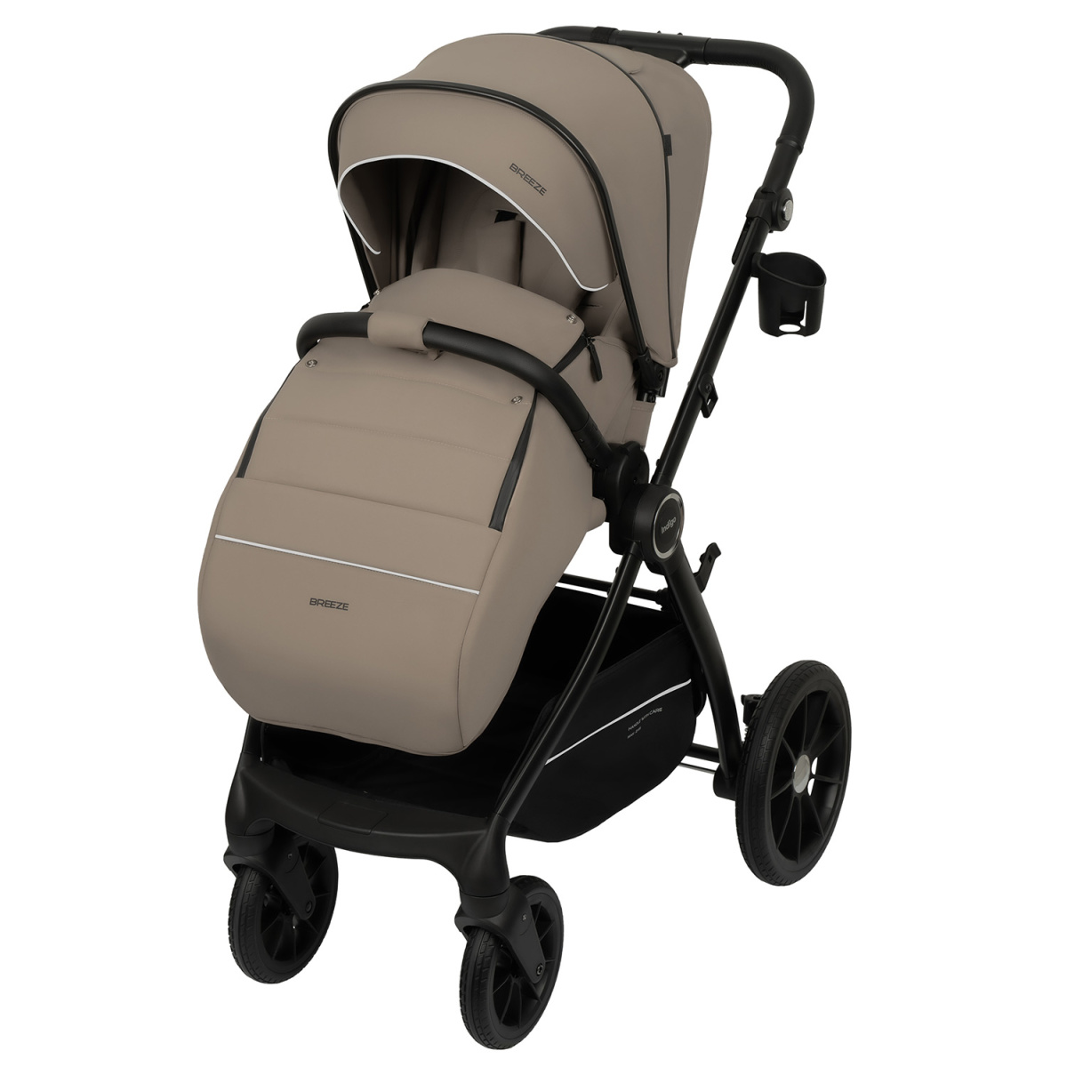 Коляска прогулочная Indigo BREEZE бежевый