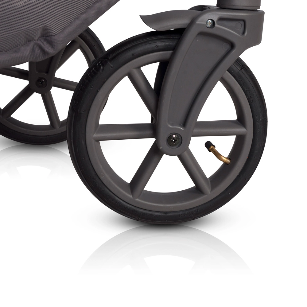 Коляска 3 в 1 Riko Basic Bella Pastel 01 серый