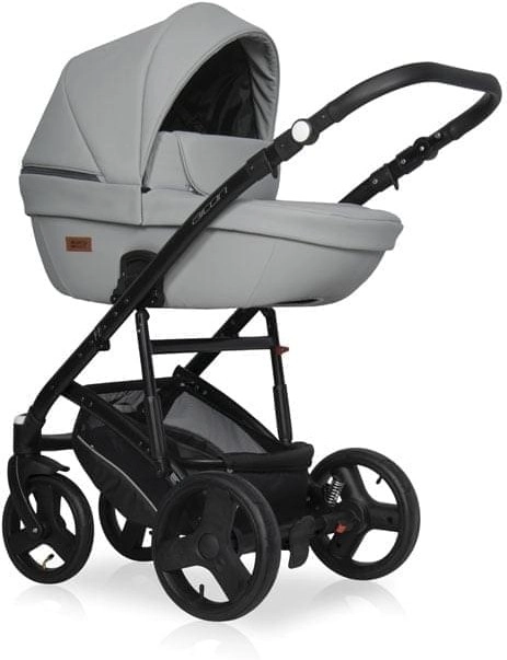 Коляска 2 в 1 Riko Basic Aicon Ecco 03 серый