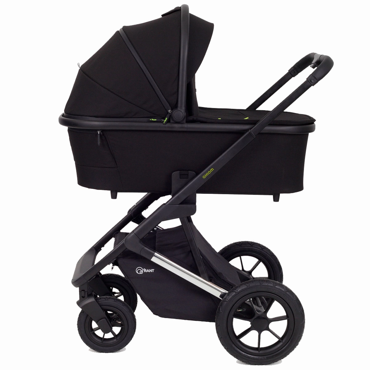 Коляска 2 в 1 Rant Axiom Black